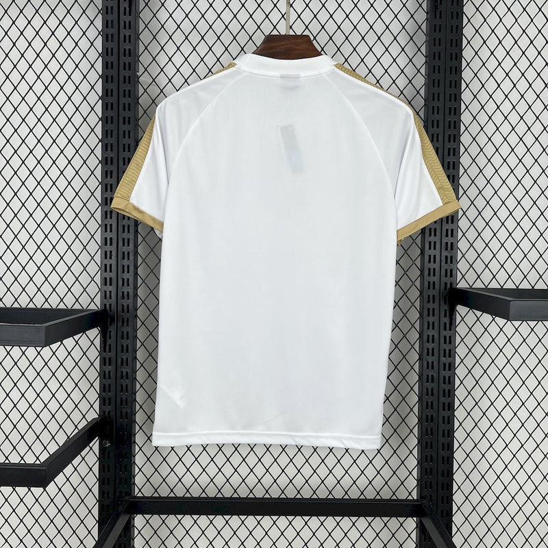 Camisa Vasco Da Gama Supporter Branca Gold 25/26 - Kappa Torcedor Masculina