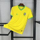 Camisa Brasil Jordan Edição-Especial - Amarela 25/26 - Torcedor Masculina - Lançamento