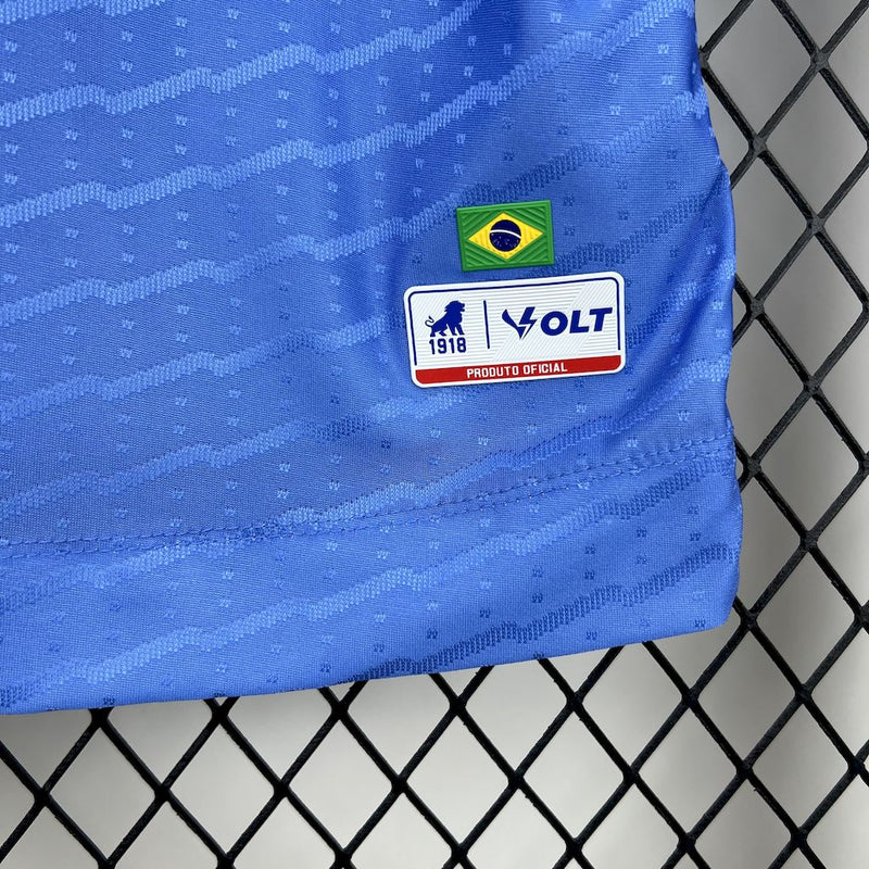 Camisa Fortaleza Goleiro Azul 25/26 - Torcedor Masculina - Lançamento