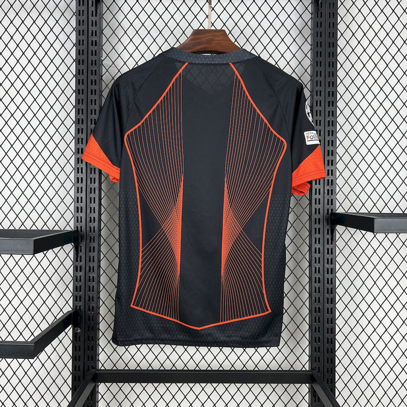 Camisa Barcelona Edição-Especial Laranja 25/26 - Torcedor Masculina