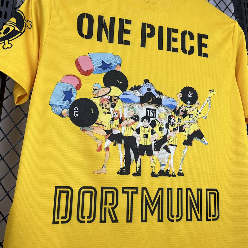 Camisa Borussia Dortmund ONE PIECE Collaboration 25/26 - Torcedor Masculina