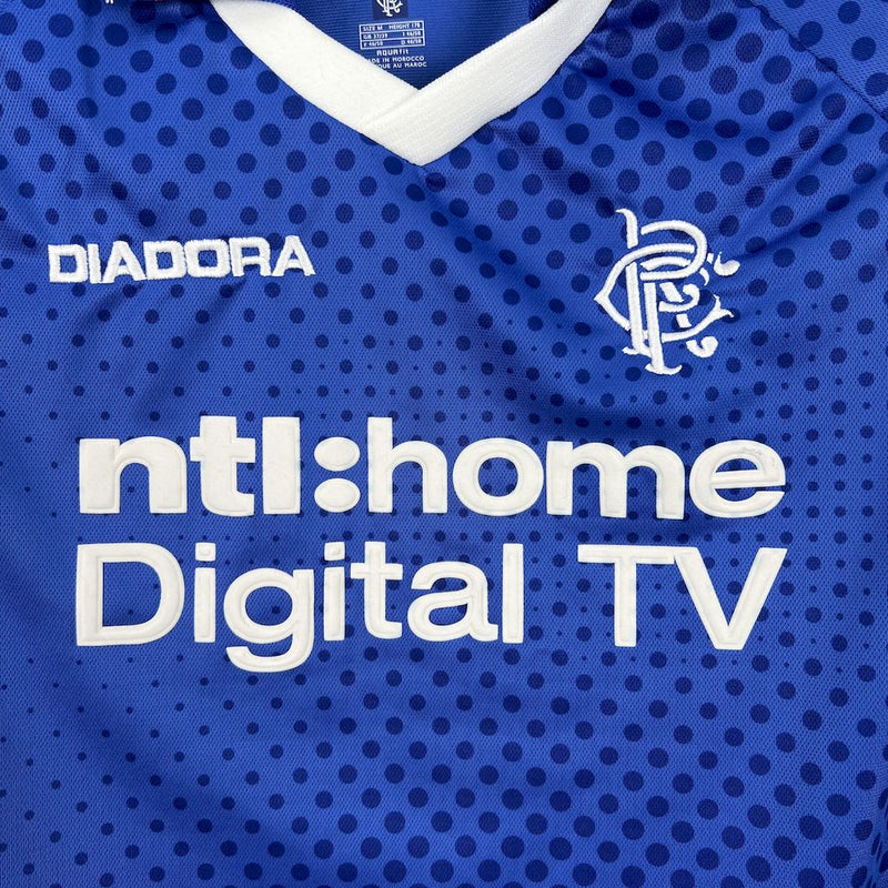 Camisa Rangers Home 02/03 - Versão Retro