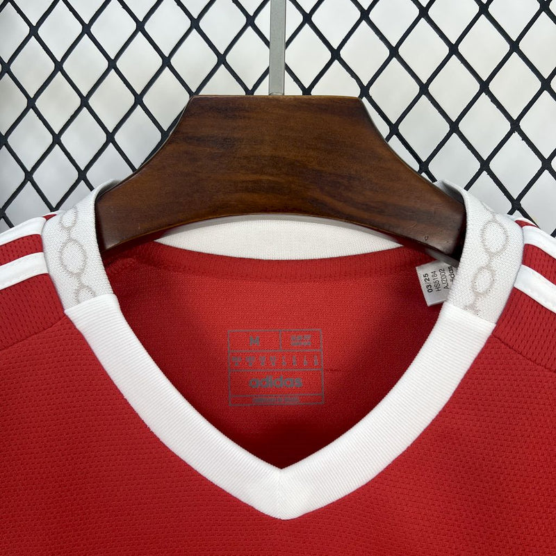 Camisa Internacional Home Manga Longa 25/26 - Torcedor Masculina