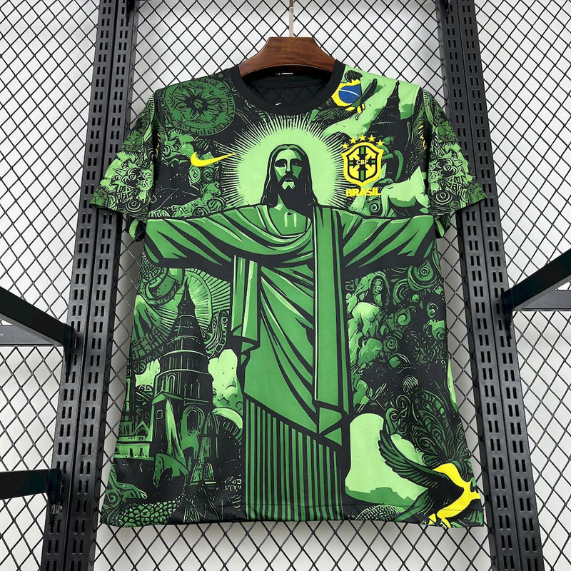 Camisa Brasil Edição-Especial Verde 24/25 - Torcedor Masculina - Lançamento