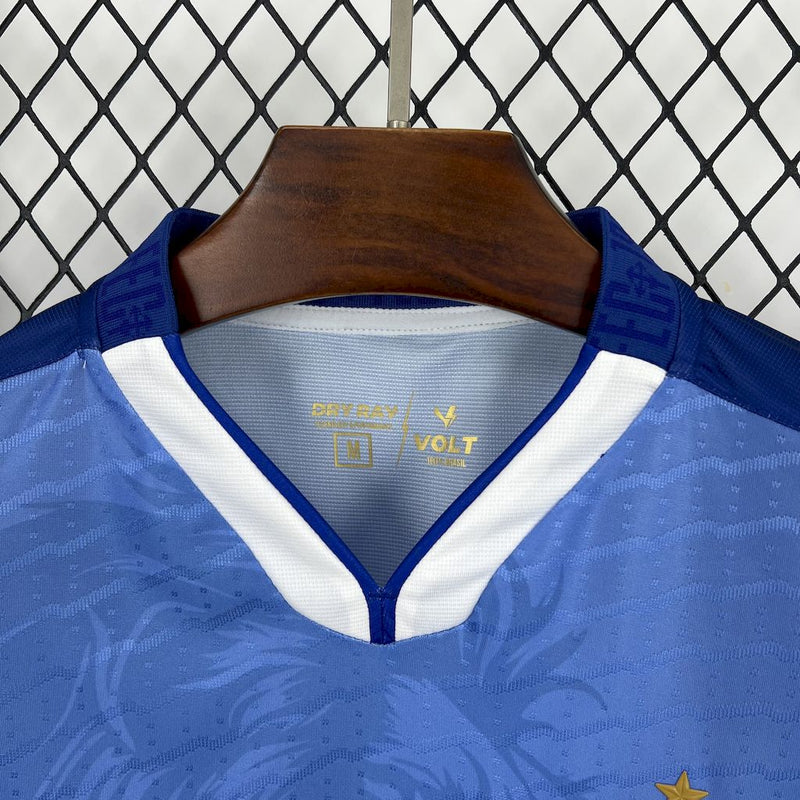 Camisa Fortaleza Goleiro Azul 25/26 - Torcedor Masculina - Lançamento