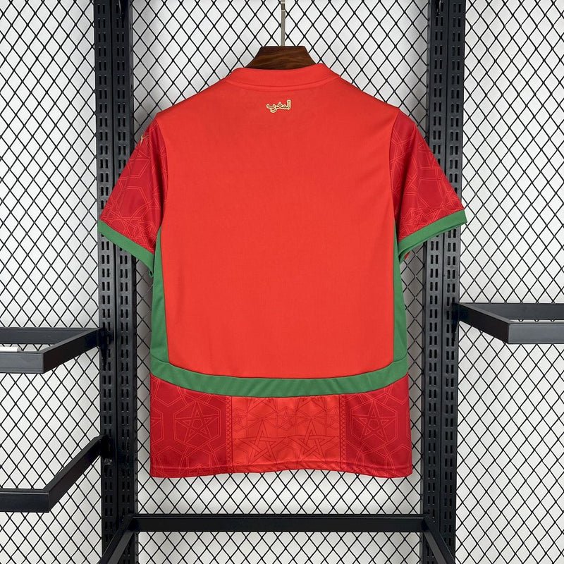 Camisa Marrocos Home 24/25 - Torcedor Masculina
