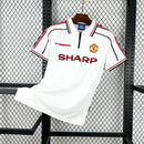 Camisa Manchester united Branca 98/99 - Versão Retro