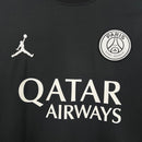 Camisa Psg Fourth Away-Black 24/25 -Torcedor Masculina