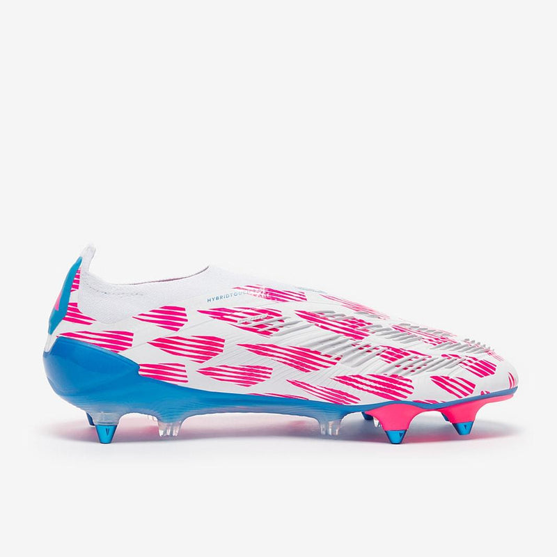 Chuteira Sem Cadarços adidas Predator Elite Campo Trava Mista