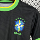 Camisa Brasil Dove Edition Black 25/26 - Torcedor Masculina - Lançamento