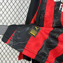 Camisa Milan Home Manga Longa 25/26 - Torcedor Masculina