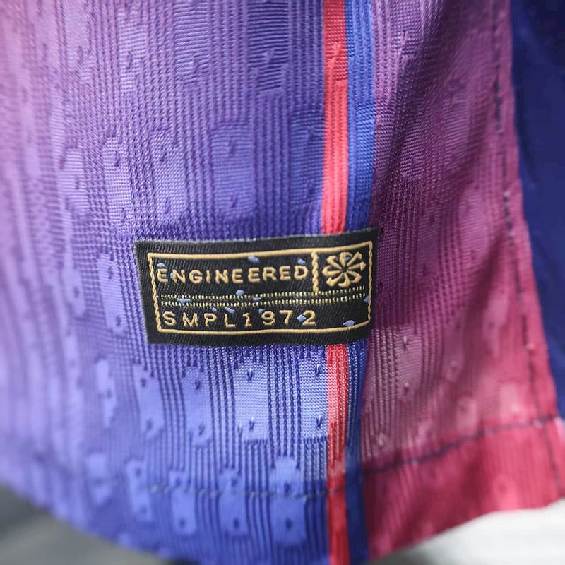 Camisa Barcelona Home 25/26 - Versão Jogador Manga Comprida