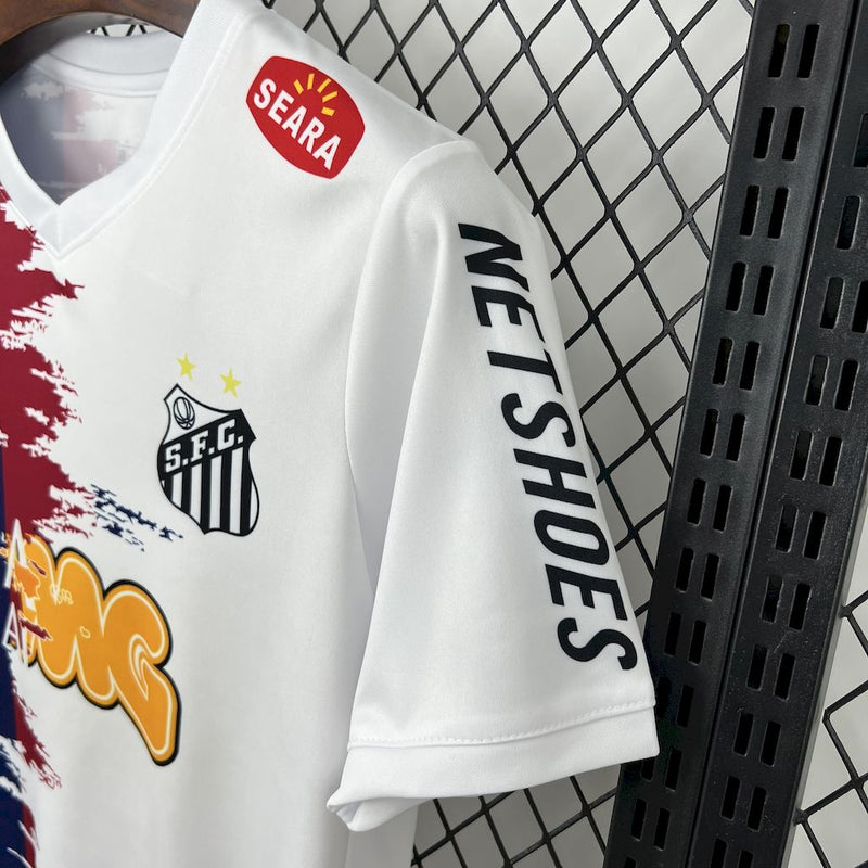 Camisa Neymar Junior 25/26 Barcelona-Santos - Torcedor Masculina