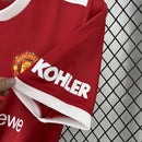 Camisa Manchester united Home 21/22 - Versão Retro