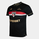 Camisa São Paulo Third 2025/26 Torcedor New Balance Masculino - Preto e Dourado