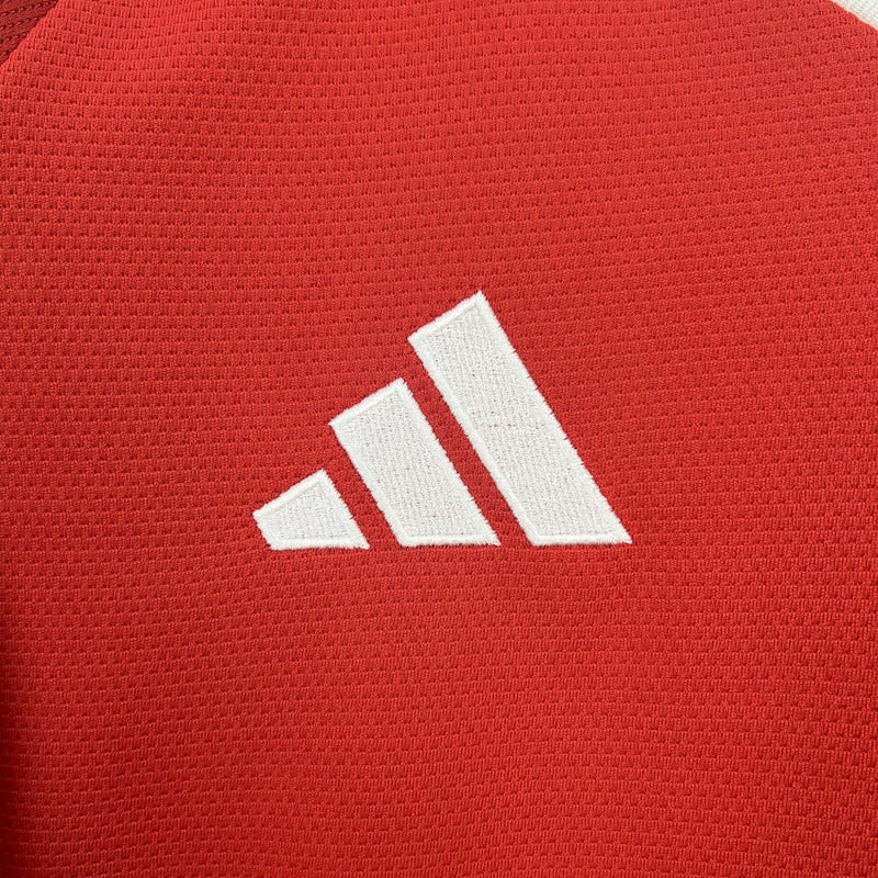 Camisa Internacional Home Manga Longa 25/26 - Torcedor Masculina