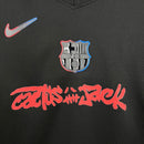 Kit Infantil Barcelona Away Edição Travis Scott 24/25
