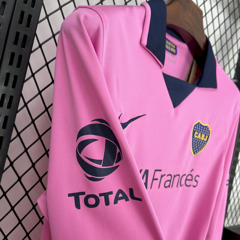 Camisa Boca Juniors Away 13/14 - Versão Retro Manga Comprida
