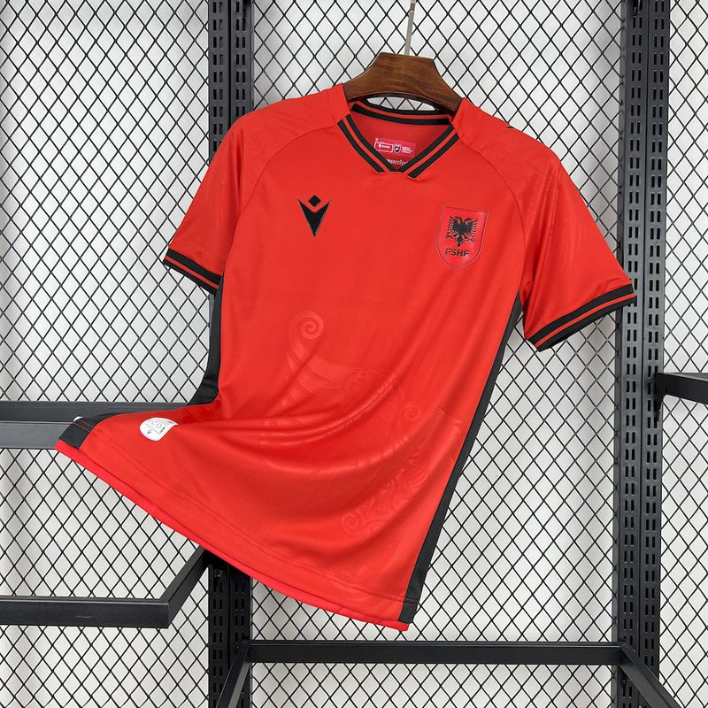 Camisa Albânia Home 25/26  - Torcedor Masculina
