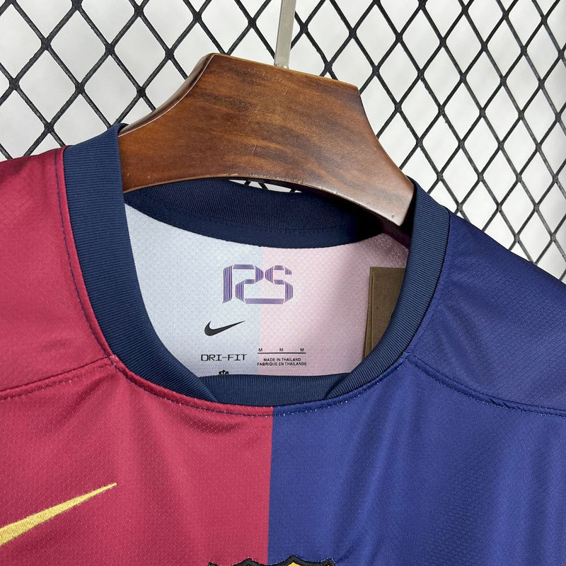 Camisa Barcelona Home 24/25 - Torcedor Masculina