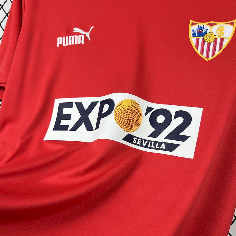 Camisa Sevilla Away 87/90 - Versão Retro