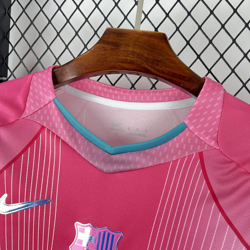 Camisa Barcelona Rosa Edição-Especial 25/26 - Torcedor Masculina