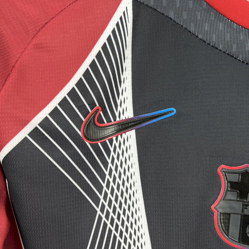 Camisa Barcelona Edição-Especial Vermelha 25/26 - Torcedor Masculina
