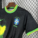Camisa Brasil Dove Edition Black 25/26 - Torcedor Masculina - Lançamento
