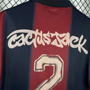 Camisa Barcelona Home Skeleton  00/01 - Versão retro