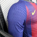Camisa Barcelona Home 25/26 - Versão Jogador Manga Comprida