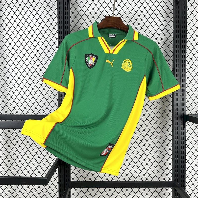 Camisa Camarões Home 1998 - Versão Retro