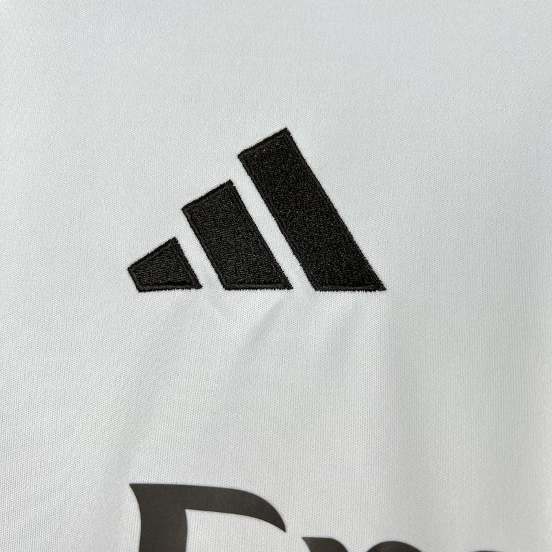 Camisa Real Madrid Home Manga Longa 25/26 - Torcedor Masculina