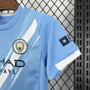 Kit Infantil Manchester City Home 25/26