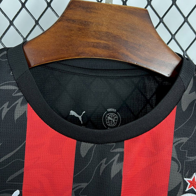 Camisa Milan Home 25/26 - Puma Torcedor Masculina - Lançamento