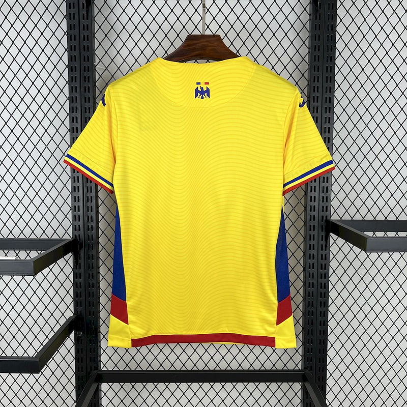 Camisa Romênia Home 25/26 - Torcedor Masculina - Lançamento