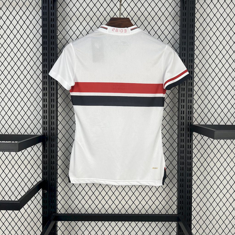 Camisa São Paulo Home Titular 25/26 - Feminina