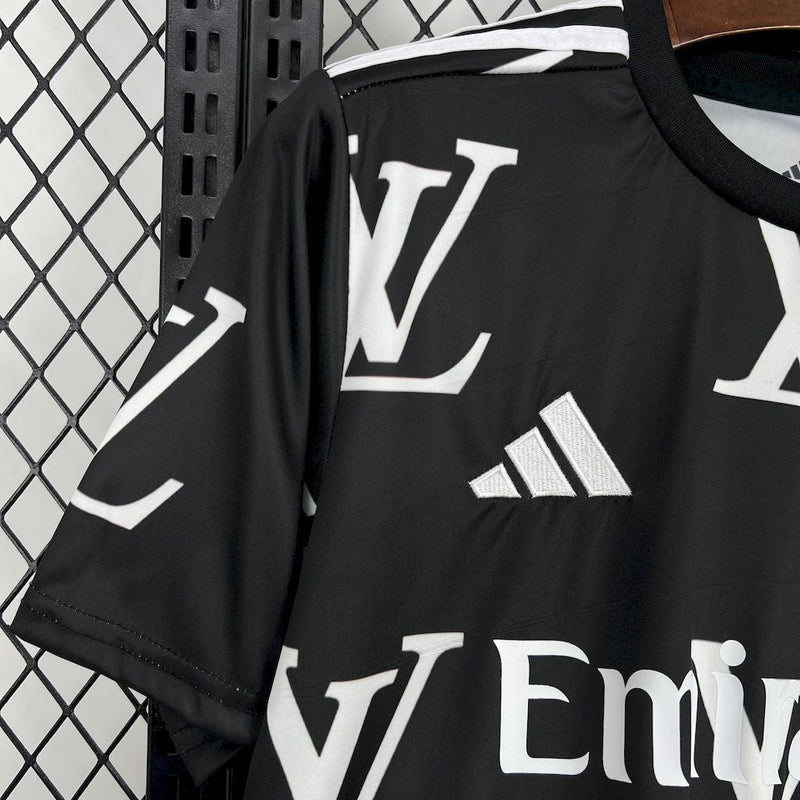 Camisa Real Madrid Louis Vuitton Joint Edition 25/26 - Torcedor Masculina