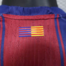Camisa Barcelona Home 25/26 - Versão Jogador Manga Comprida