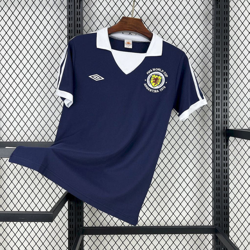 Camisa Escócia Home 1978 - Versão Retro