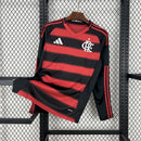 Camisa Flamengo Home Manga Longa 25/26 - Torcedor Masculina