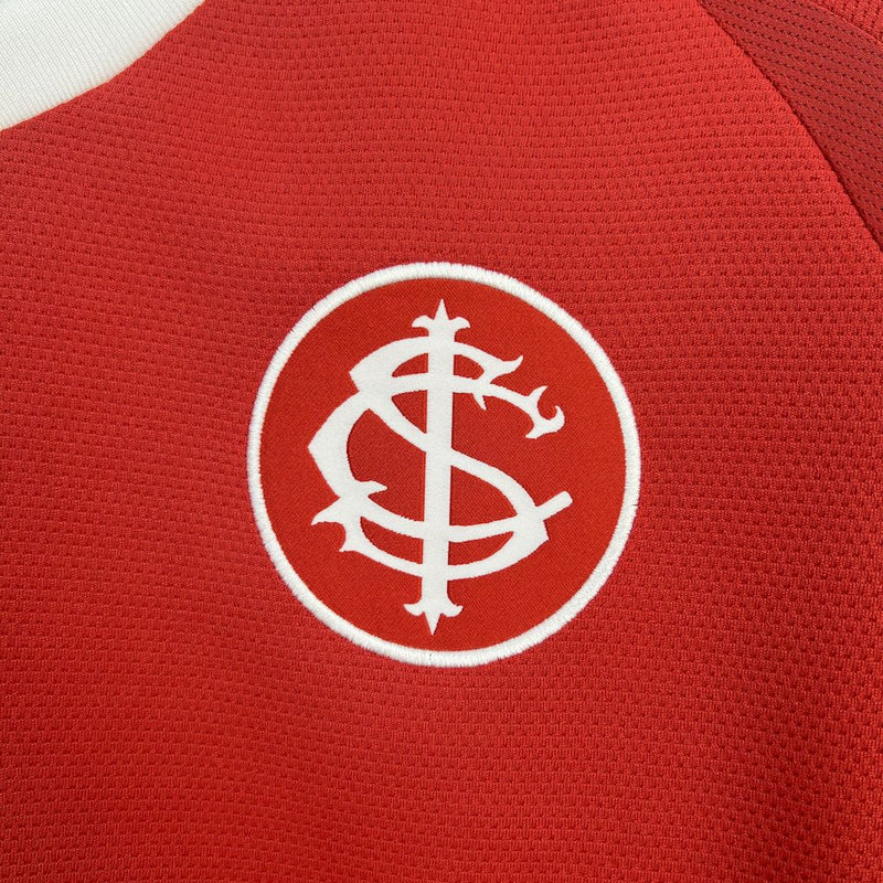 Camisa Internacional Home Manga Longa 25/26 - Torcedor Masculina