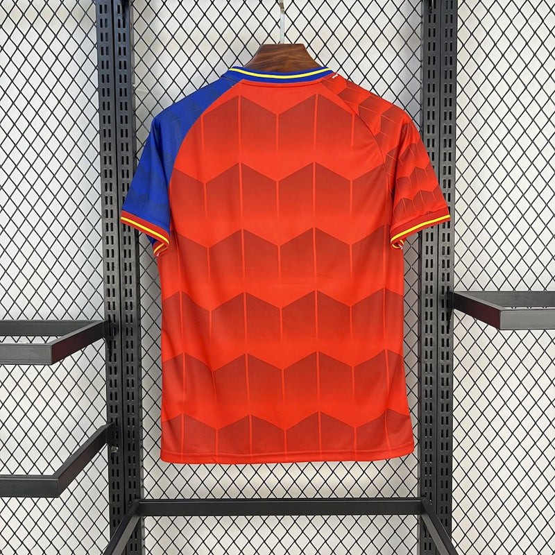 Camisa Espanha Home - Euro Feminina 25/26 - Torcedor Masculina