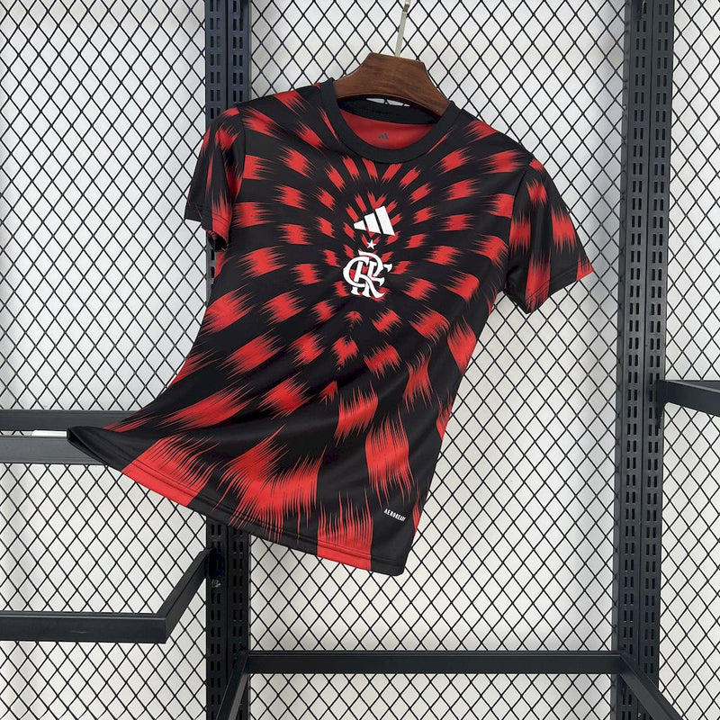 Camisa Flamengo Pré-Jogo 25/26 - Versão Feminina