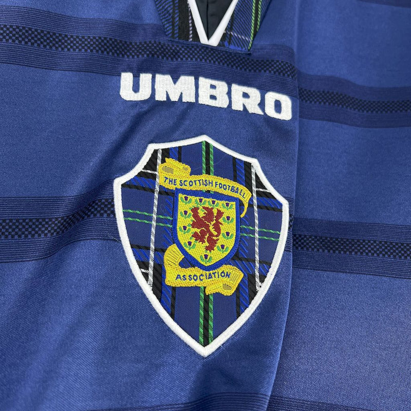 Camisa Escócia Home 98/00 - Versão Retro