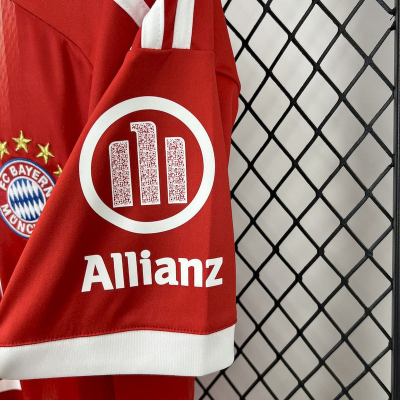 Camisa Bayern De Munique Home 25/26  - Torcedor Masculina