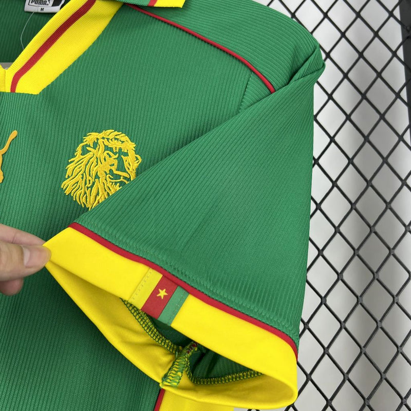 Camisa Camarões Home 1998 - Versão Retro