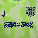 Kit Infantil Barcelona Third Edição Travis Scott 24/25