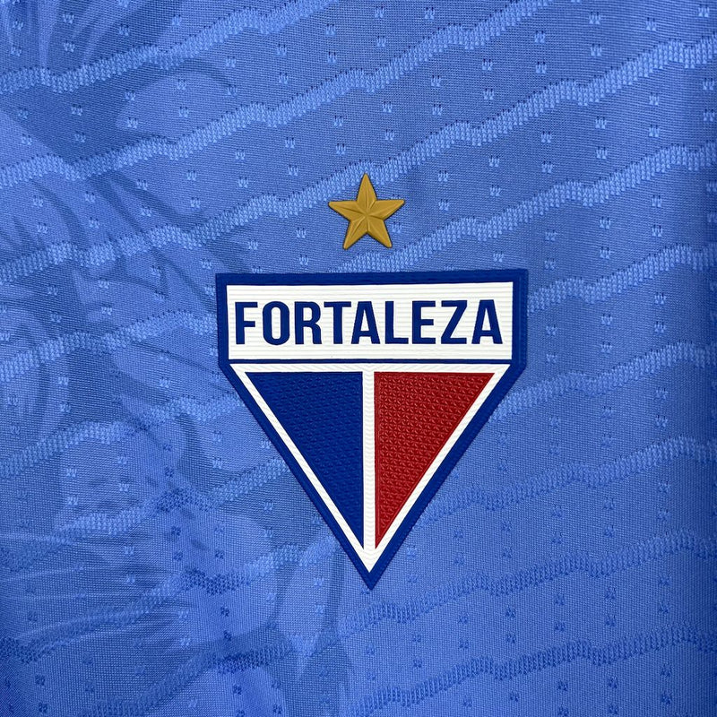 Camisa Fortaleza Goleiro Azul 25/26 - Torcedor Masculina - Lançamento
