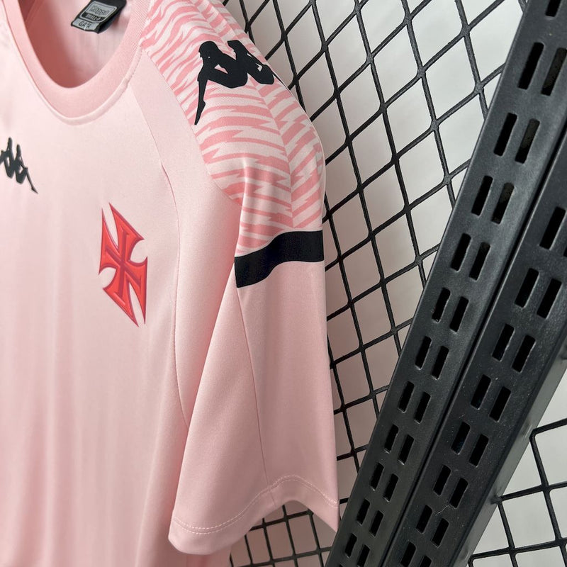 Camisa Vasco Da Gama Rosa Edição-Especial 24/25 - Kappa Torcedor Masculina