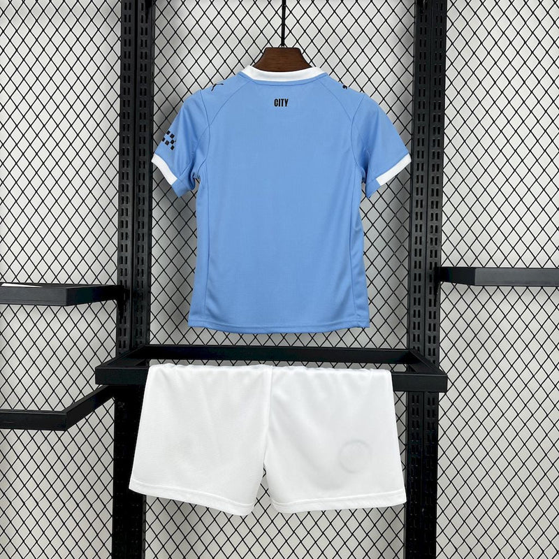 Kit Infantil Manchester City Home 25/26